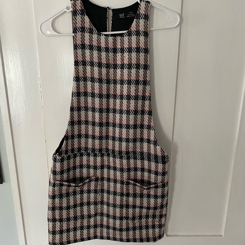Plaid dress brand new without tags